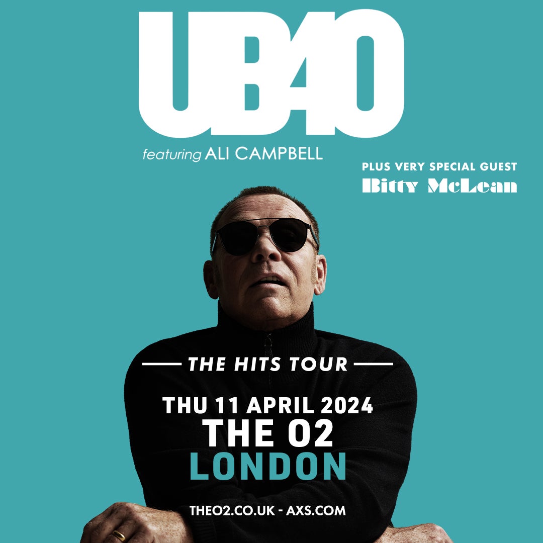 More Info for UB40 ft Ali Campbell - THE HITS TOUR                        