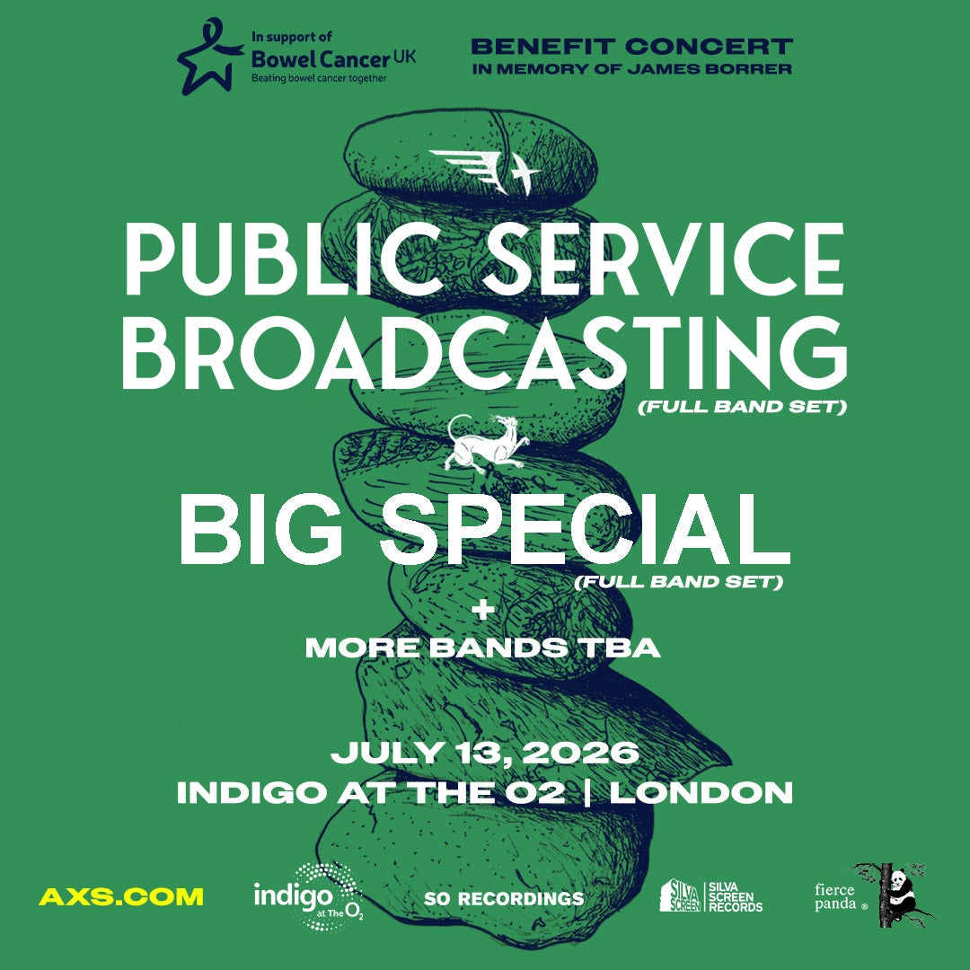 Public Service Broadcasting , Bis Special and more TBA - indigo at The O2 13 July