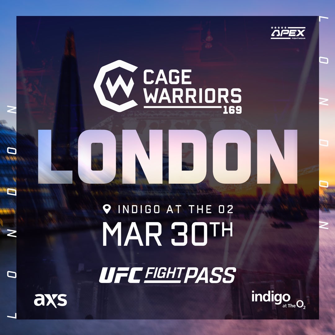 More Info for Cage Warriors 169