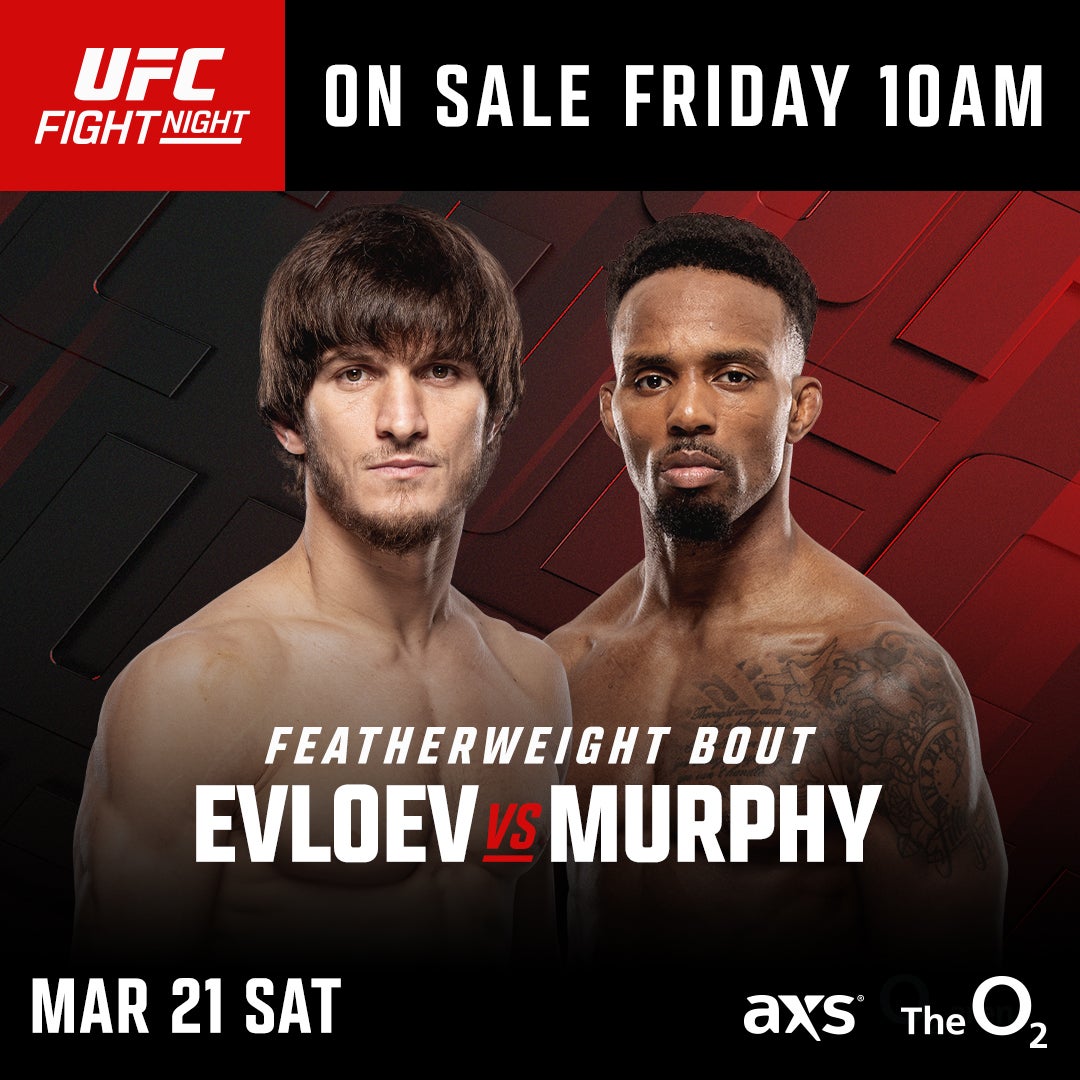 More Info for UFC FIGHT NIGHT: EVLOEV vs MURPHY