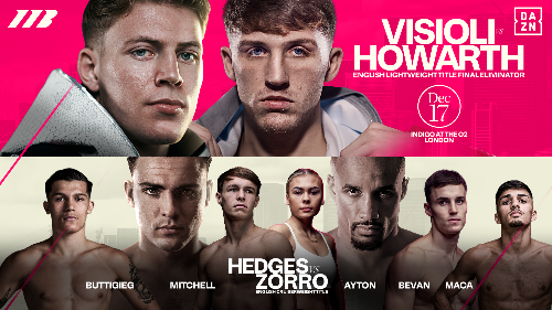 Matchroom indigo at The O2 December 2025