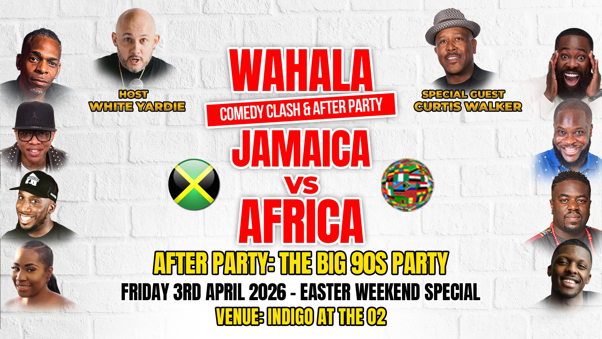 Wahala Comedy Clash 2026 - Friday 3rd April 2026 at indigo at The O2