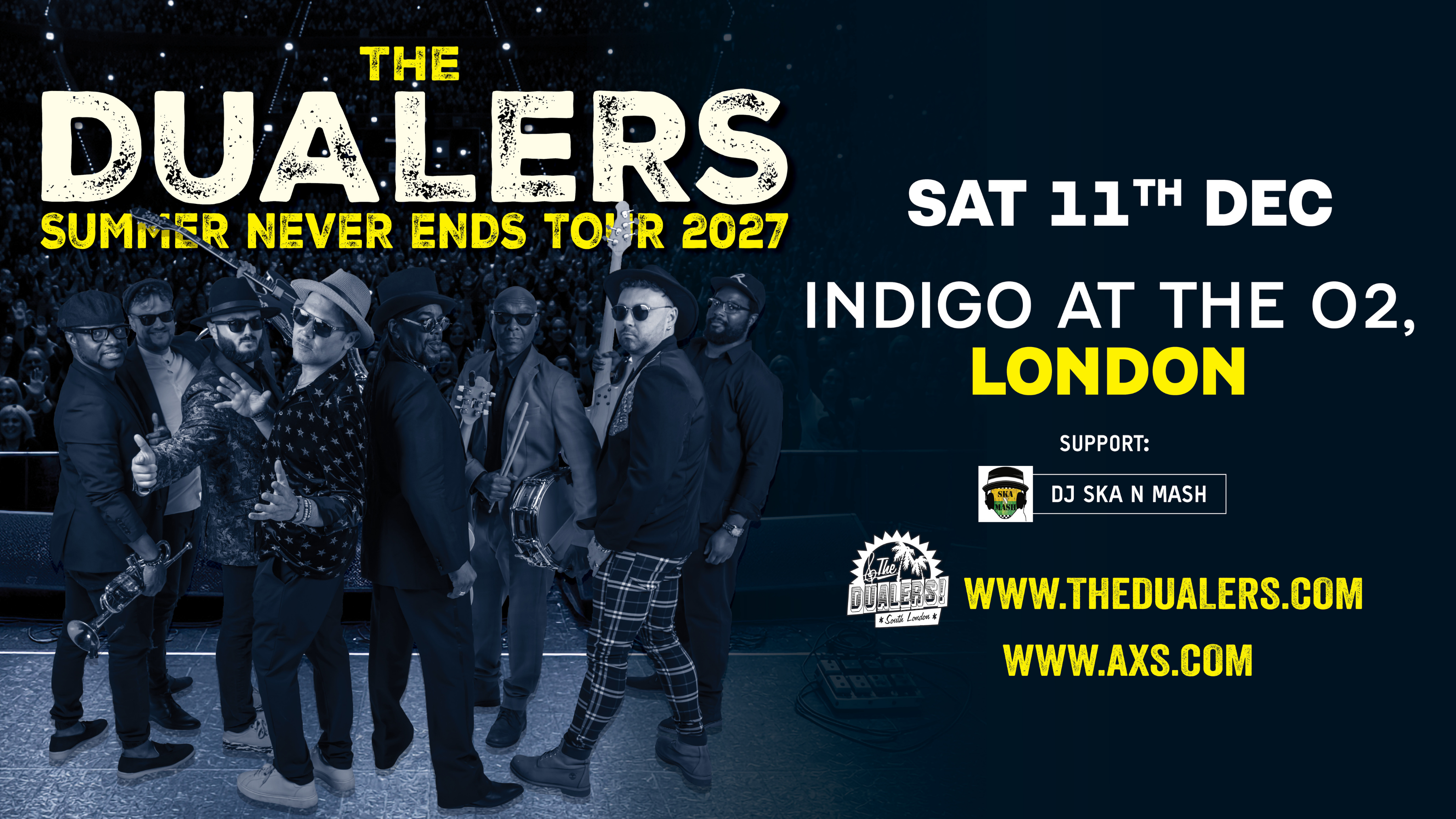 The Dualers 2027 - indigo at The O2