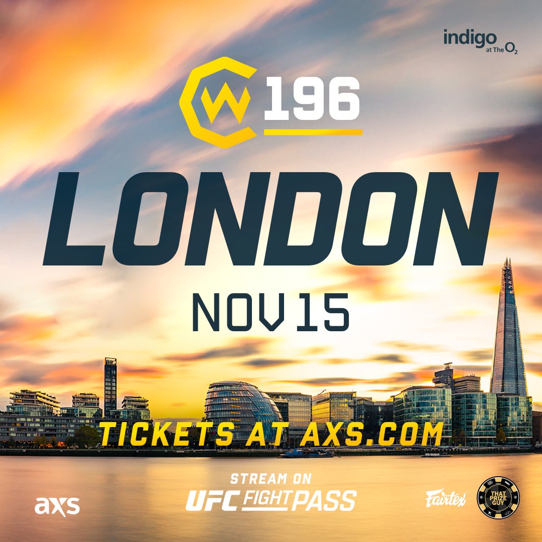 Cage Warriors at indigo at The O2