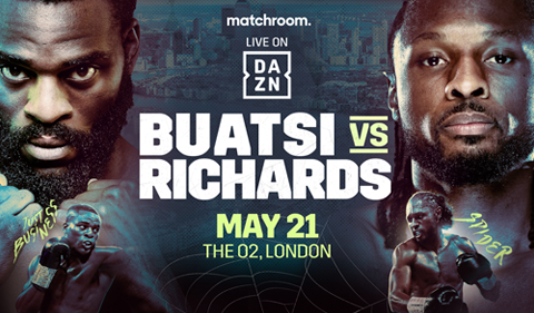 More Info for Matchroom Boxing present Joshua Buatsi v Craig Richards