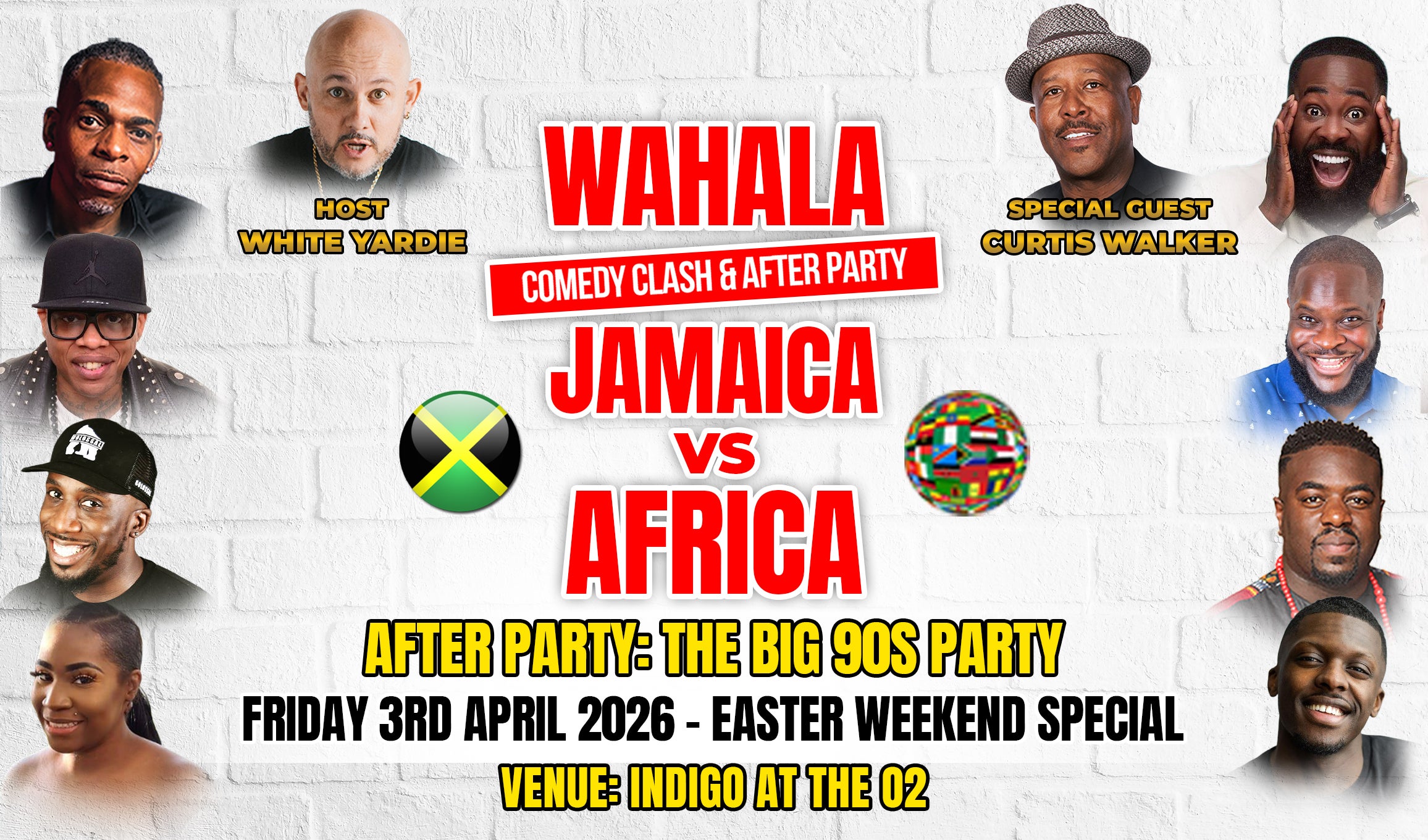 Wahala Comedy Clash 2026 - Friday 3rd April 2026 at indigo at The O2