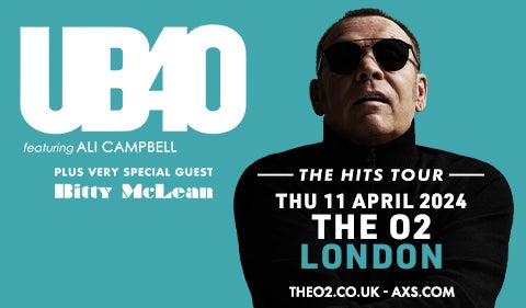 More Info for UB40 ft Ali Campbell - THE HITS TOUR                        