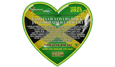 Giants Lovers of Rock - indigo at The O2 - 18 December 2025