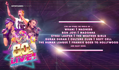More Info for 80’s Live