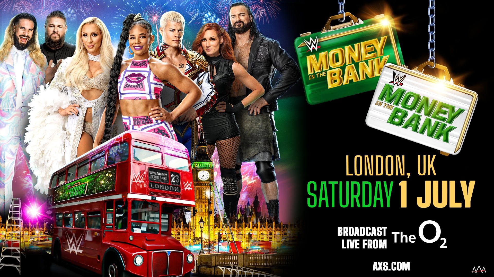 WWE Money in the Bank The O2