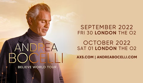 More Info for Andrea Bocelli