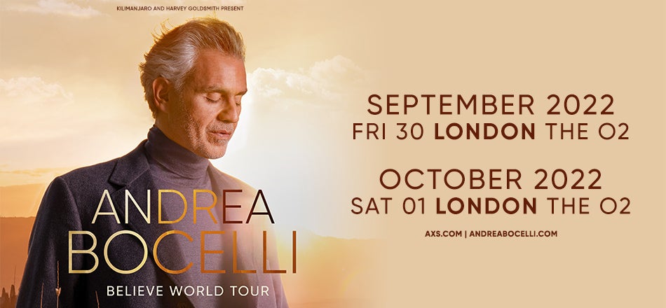 Andrea Bocelli | The O2
