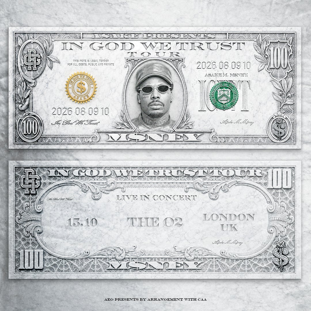 More Info for ASAKE: IN GOD WE TRUST WORLD TOUR