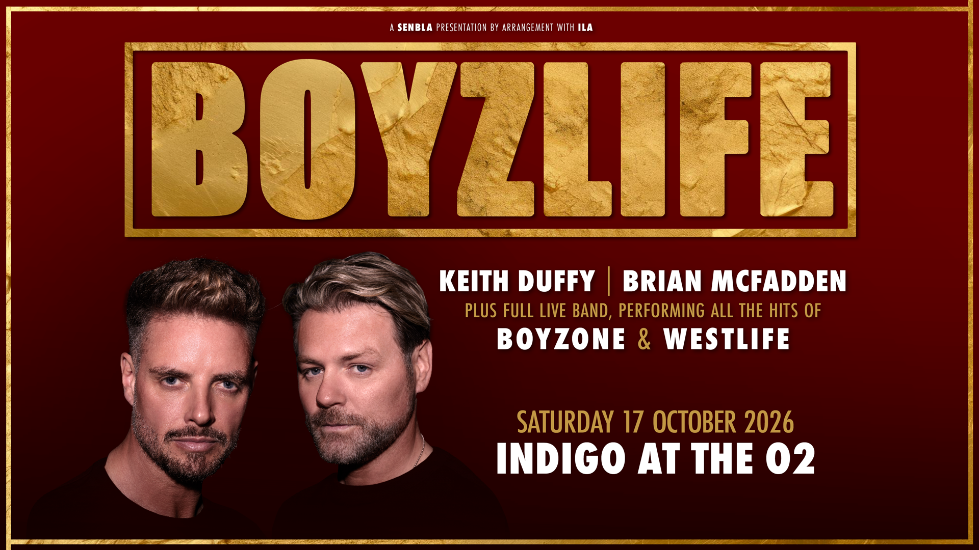 Boyzlife - 17 October 2026 - indigo at The O2