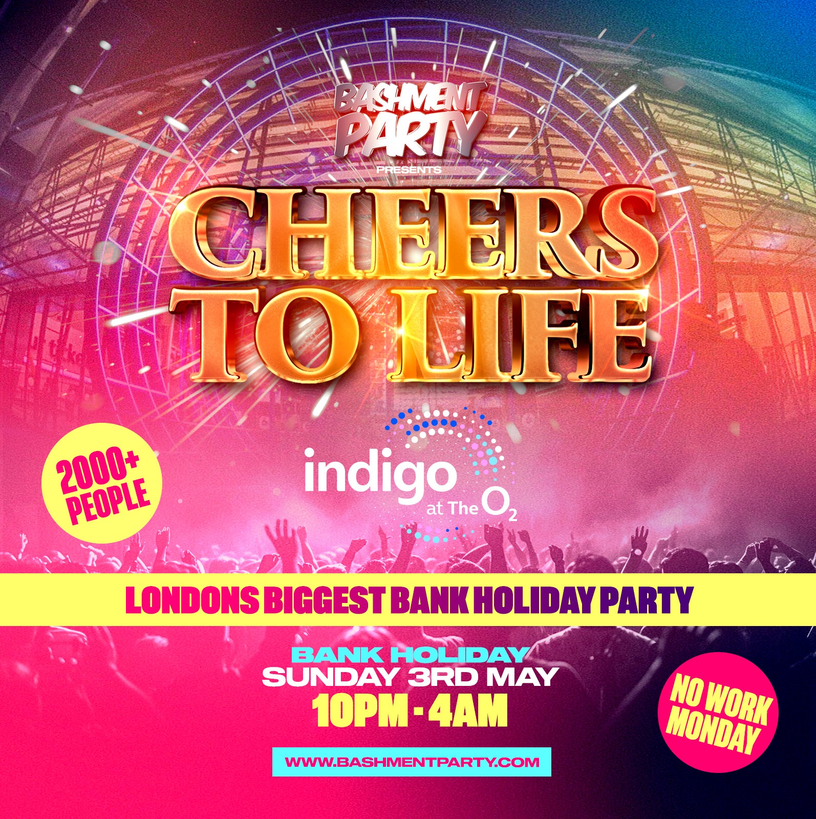 Bashment Party presents Cheers to Life