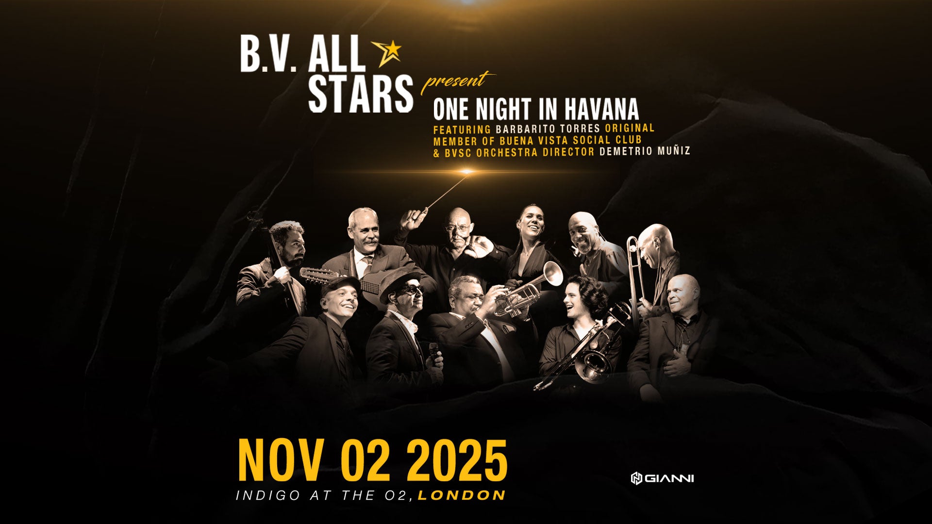 More Info for B.V. All Stars present One Night in Havana (Matinee)
