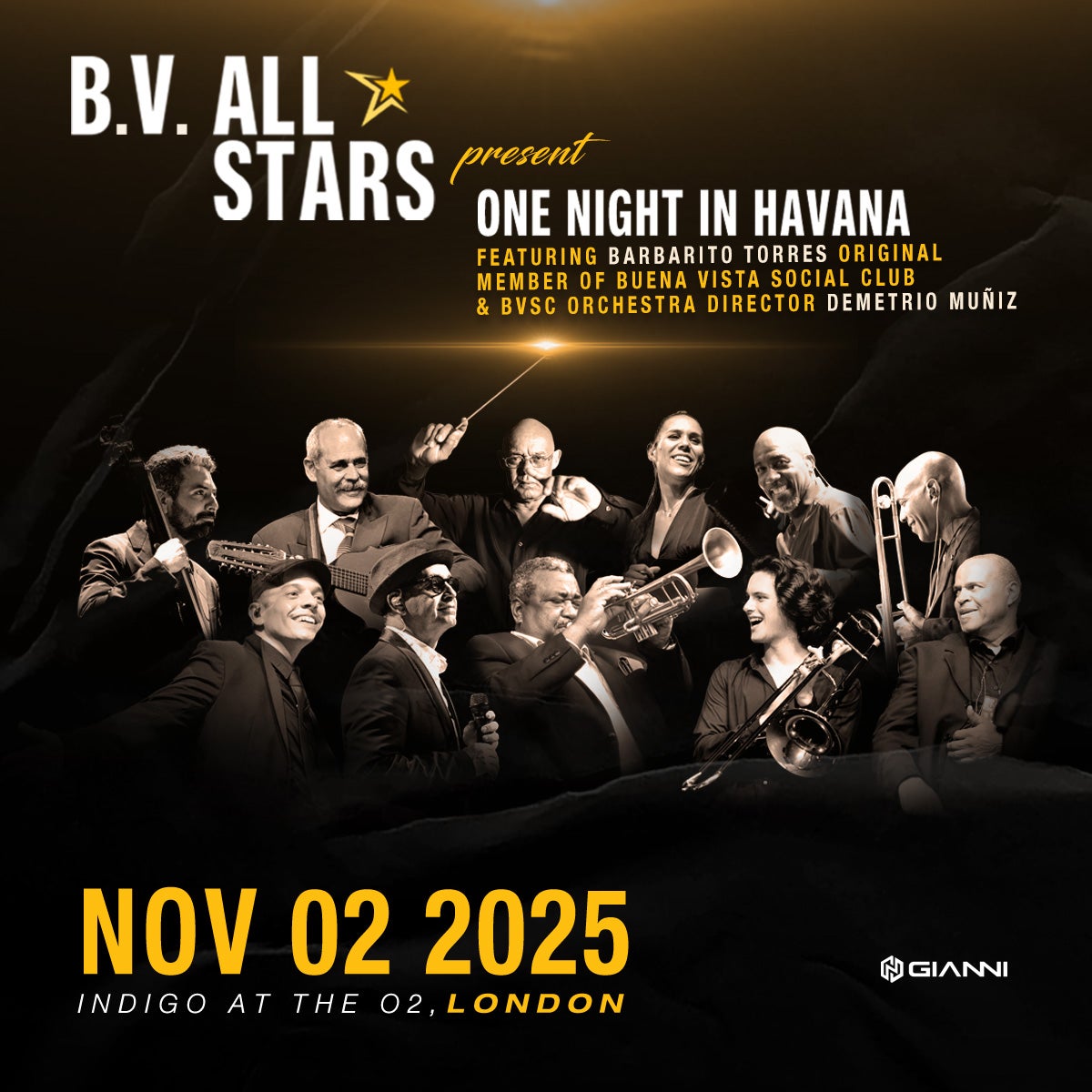 More Info for B.V. All Stars present One Night in Havana (Matinee)