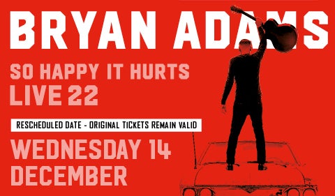 More Info for Bryan Adams - Rescheduled 
