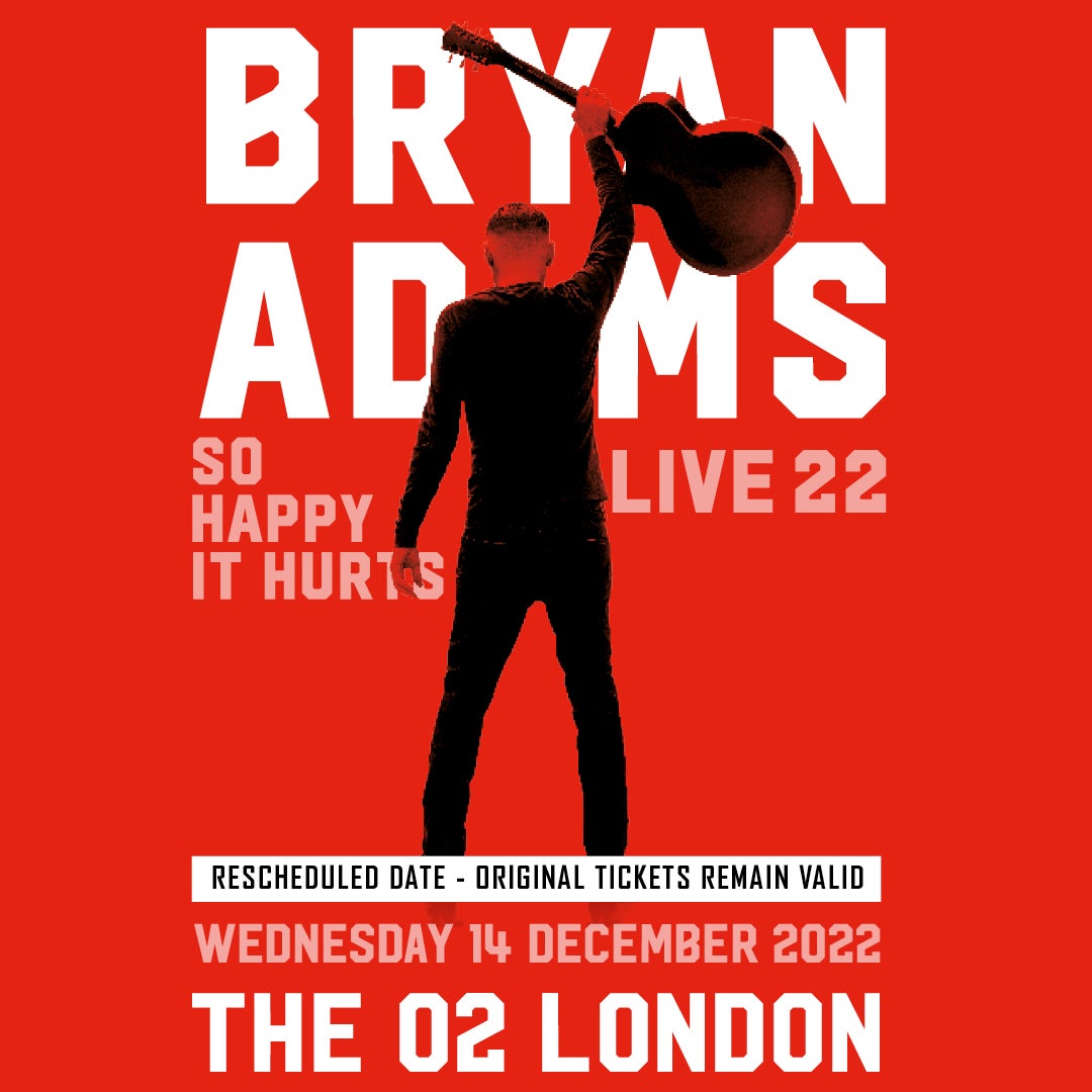 More Info for Bryan Adams - Rescheduled 