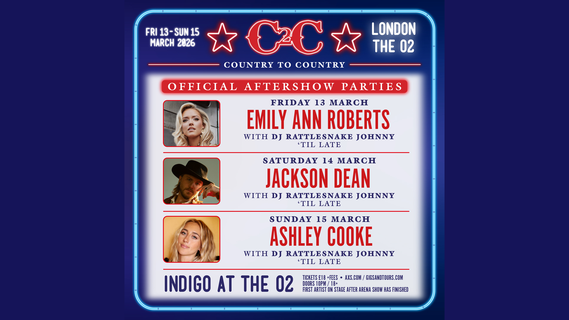 C2C Official Aftershow Parties 2026