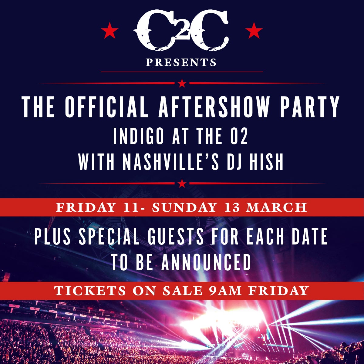 More Info for C2C Official Aftershow Parties