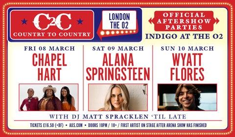 C2C Official Aftershows 2024 | The O2