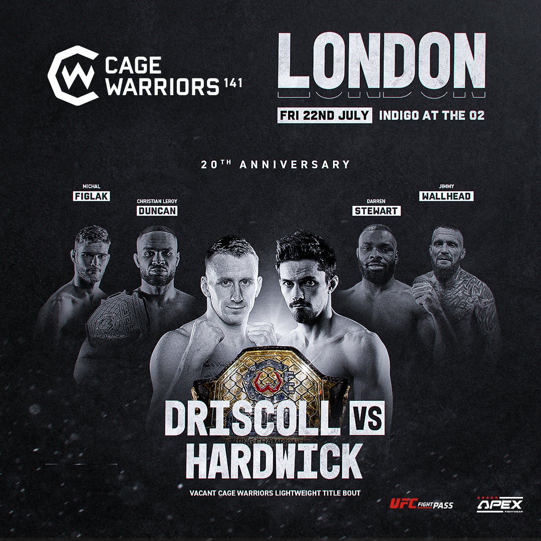 More Info for Cage Warriors 141