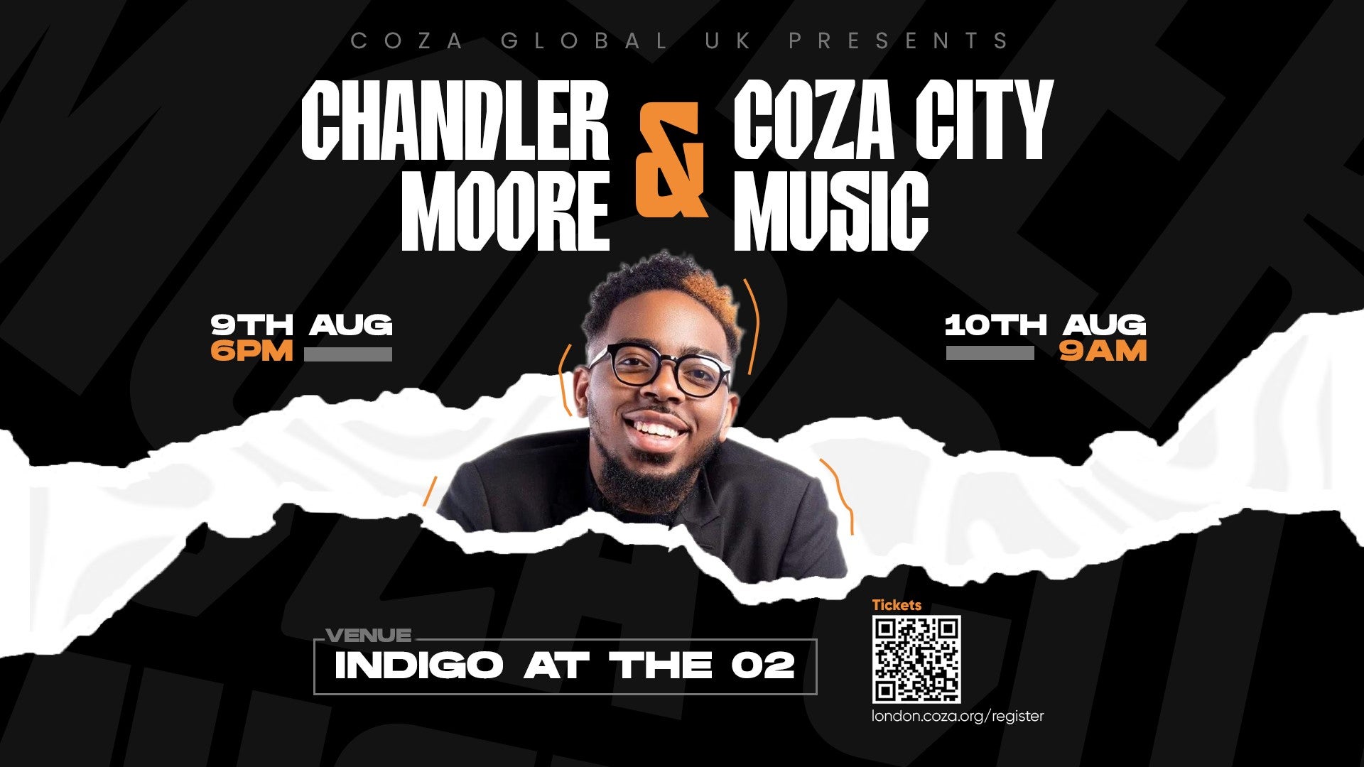 Chandler Moore + Coza Church Service