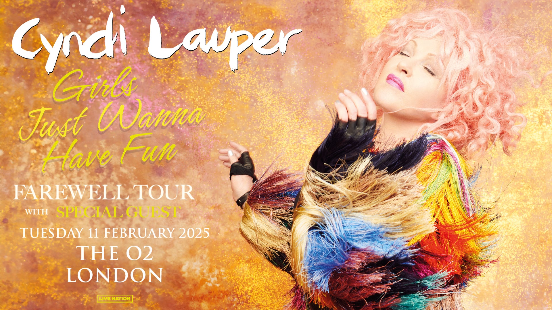 Cyndi Lauper The O2