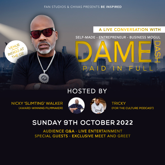 More Info for Be Inspired Live with Dame Dash