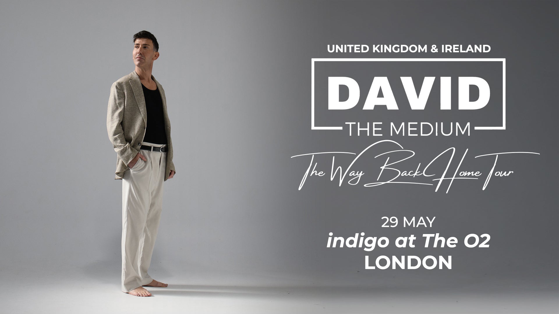 David the Medium: The Way Back Home Tour