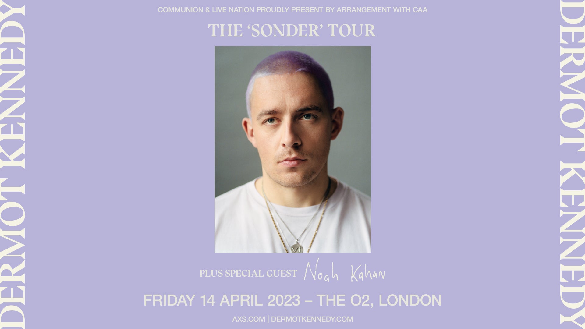 dermot kennedy tour support act