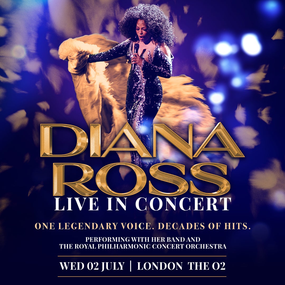 More Info for Diana Ross - Live in Concert - One Legendary Voice. Decades of Hits