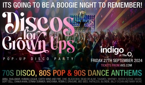 More Info for Discos for Grown Ups