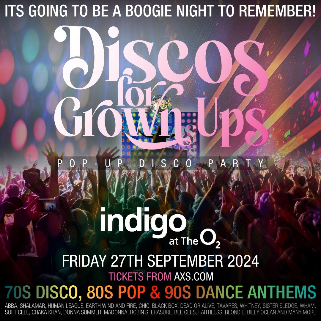 More Info for Discos for Grown Ups