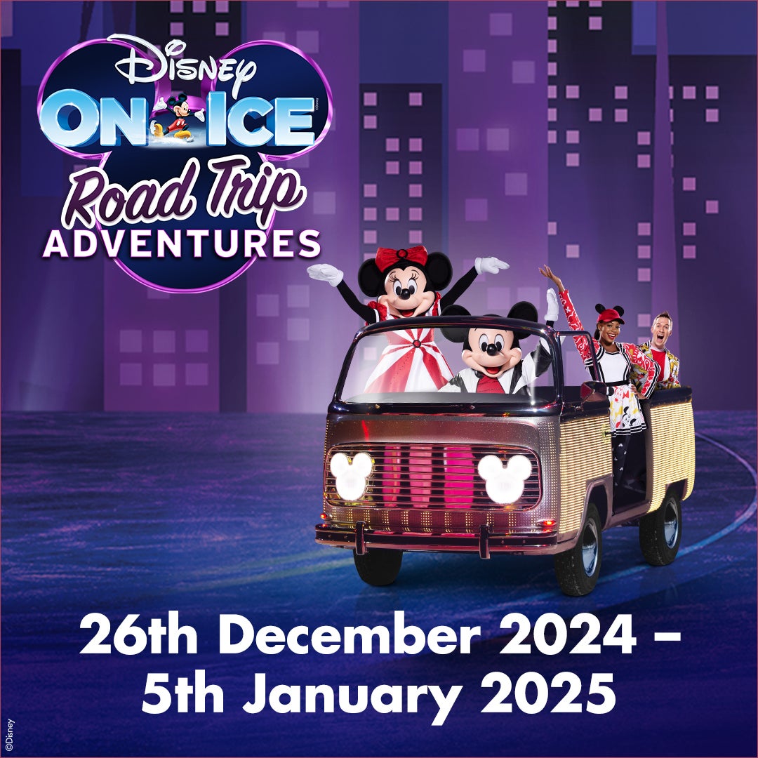 Artwork for Disney On Ice presents Road Trip Adventures at The O2