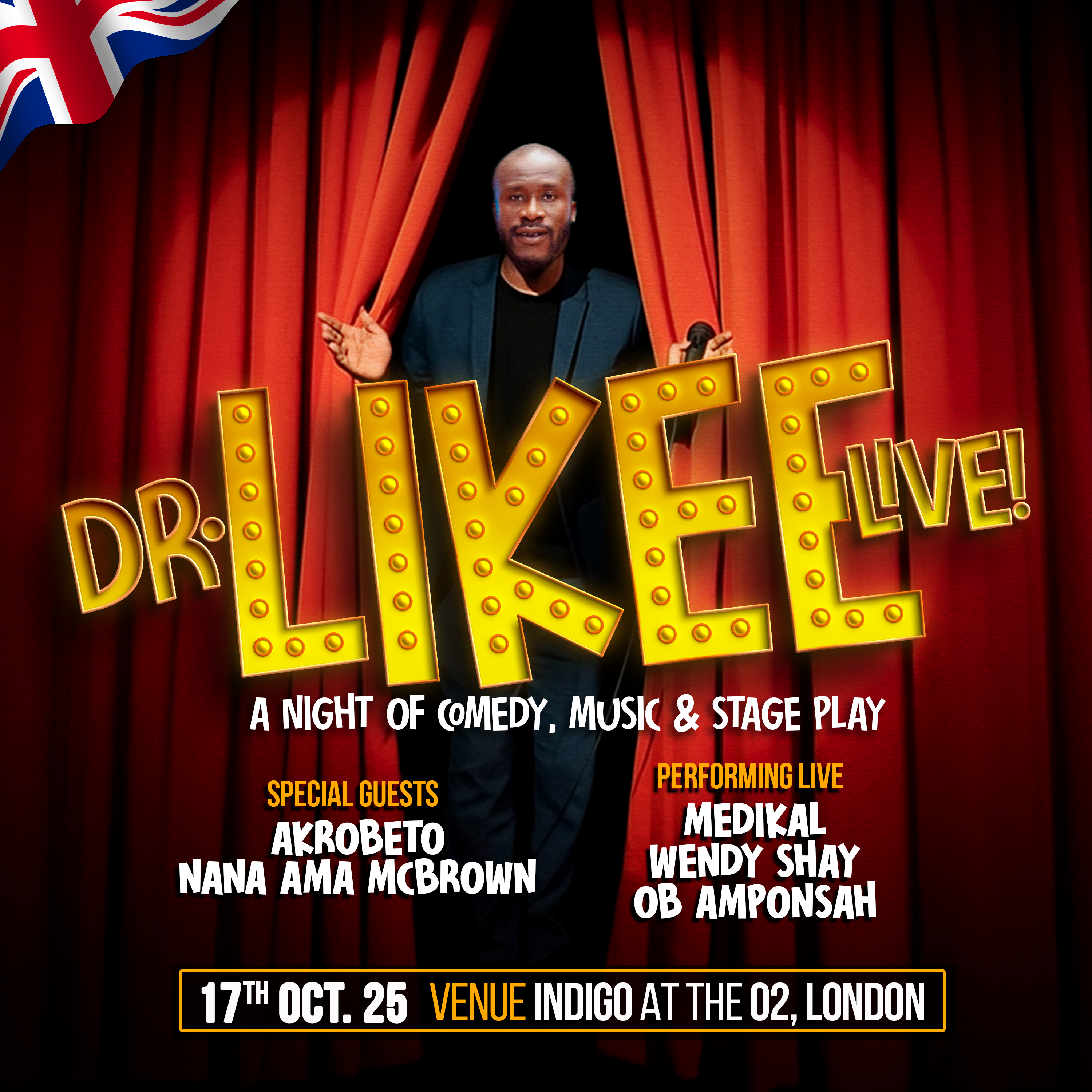 Dr. Likee Live - A Night of Comedy, Music & Stage Play