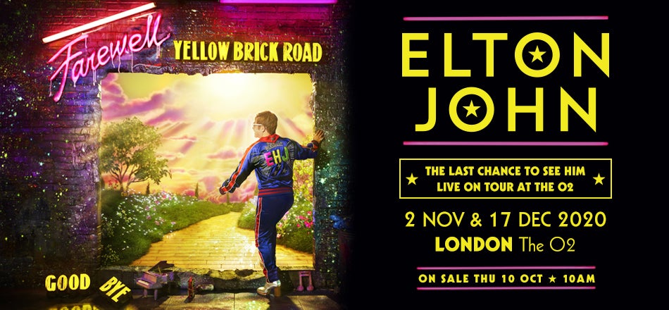 elton john tour o2