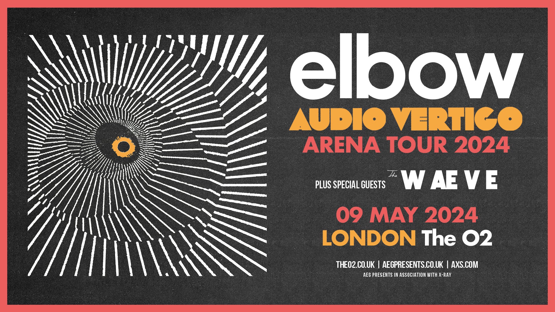 Event artwork for Elbow's 