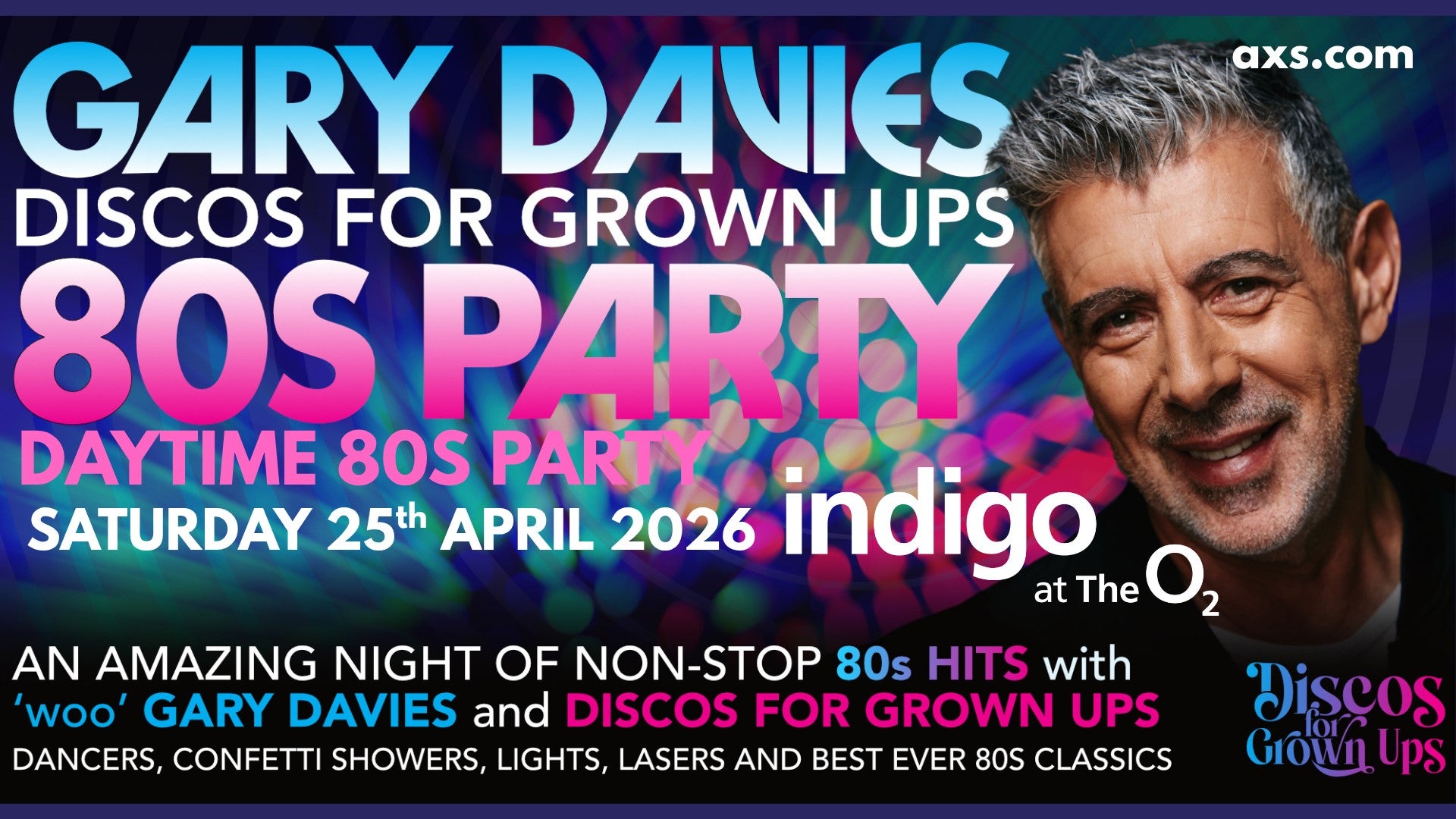 GARY DAVIES 80s DAY-TIME PARTY