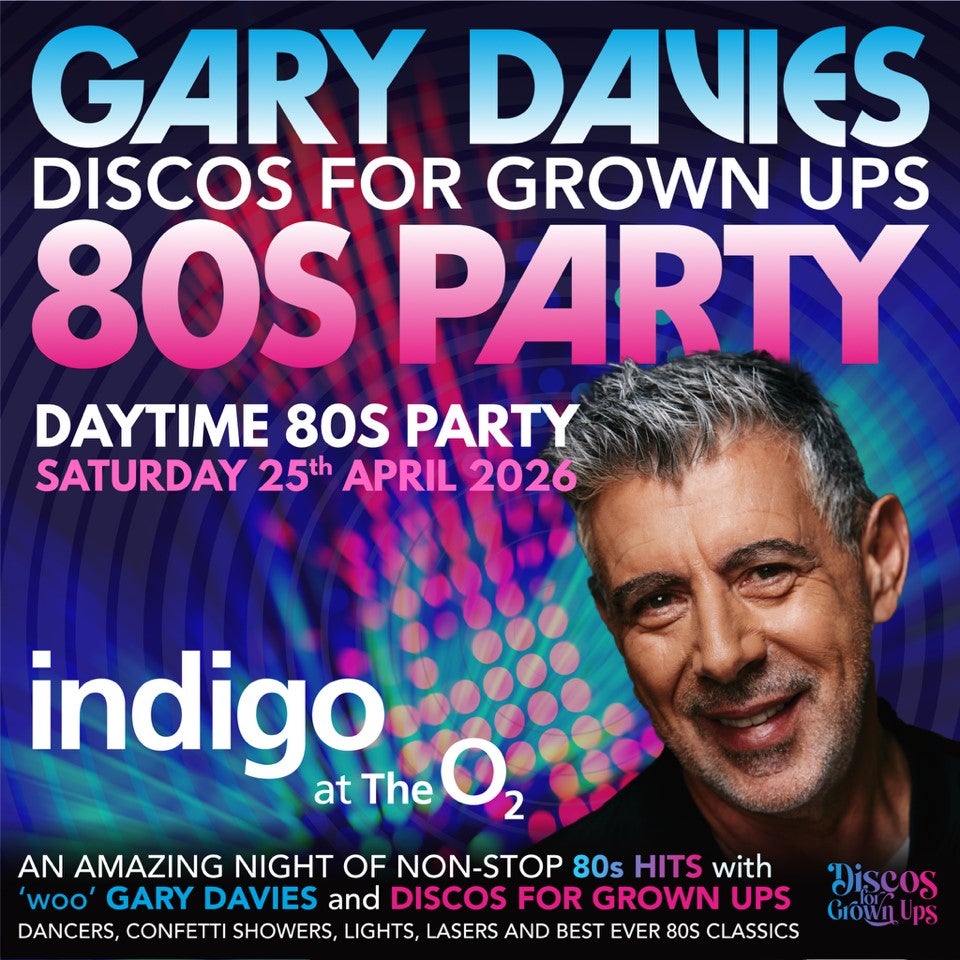  GARY DAVIES 80s DAY-TIME PARTY