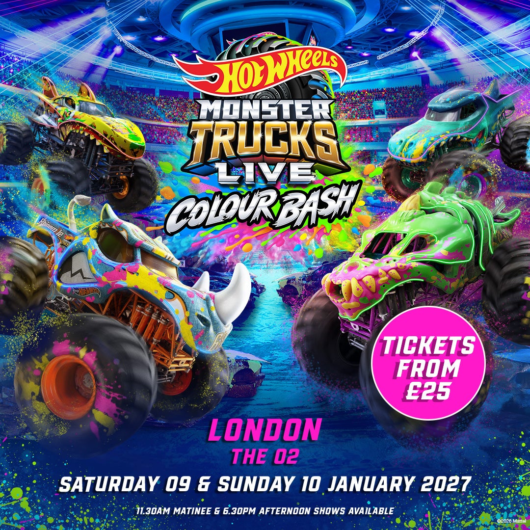 More Info for Hot Wheels Monster Trucks Live: Colour Bash