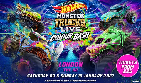 More Info for Hot Wheels Monster Trucks Live: Colour Bash