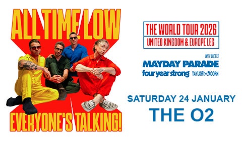More Info for All Time Low: EVERYONE'S TALKING! TOUR
