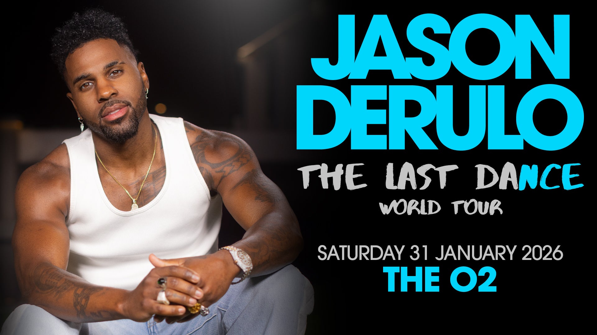 Concert poster for Jason Derulo's