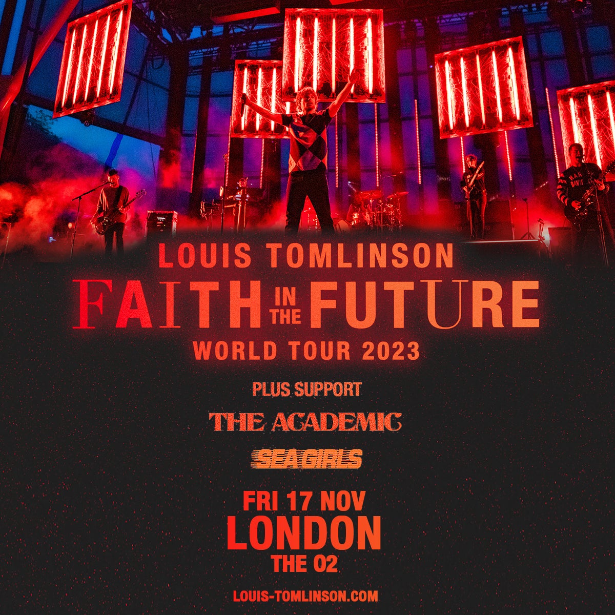 Louis Tomlinson Faith In The Future The 02 London, UK 2023 World