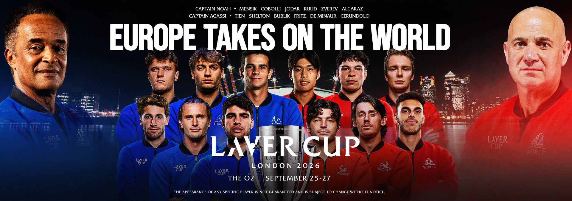 More Info for Laver Cup 2026