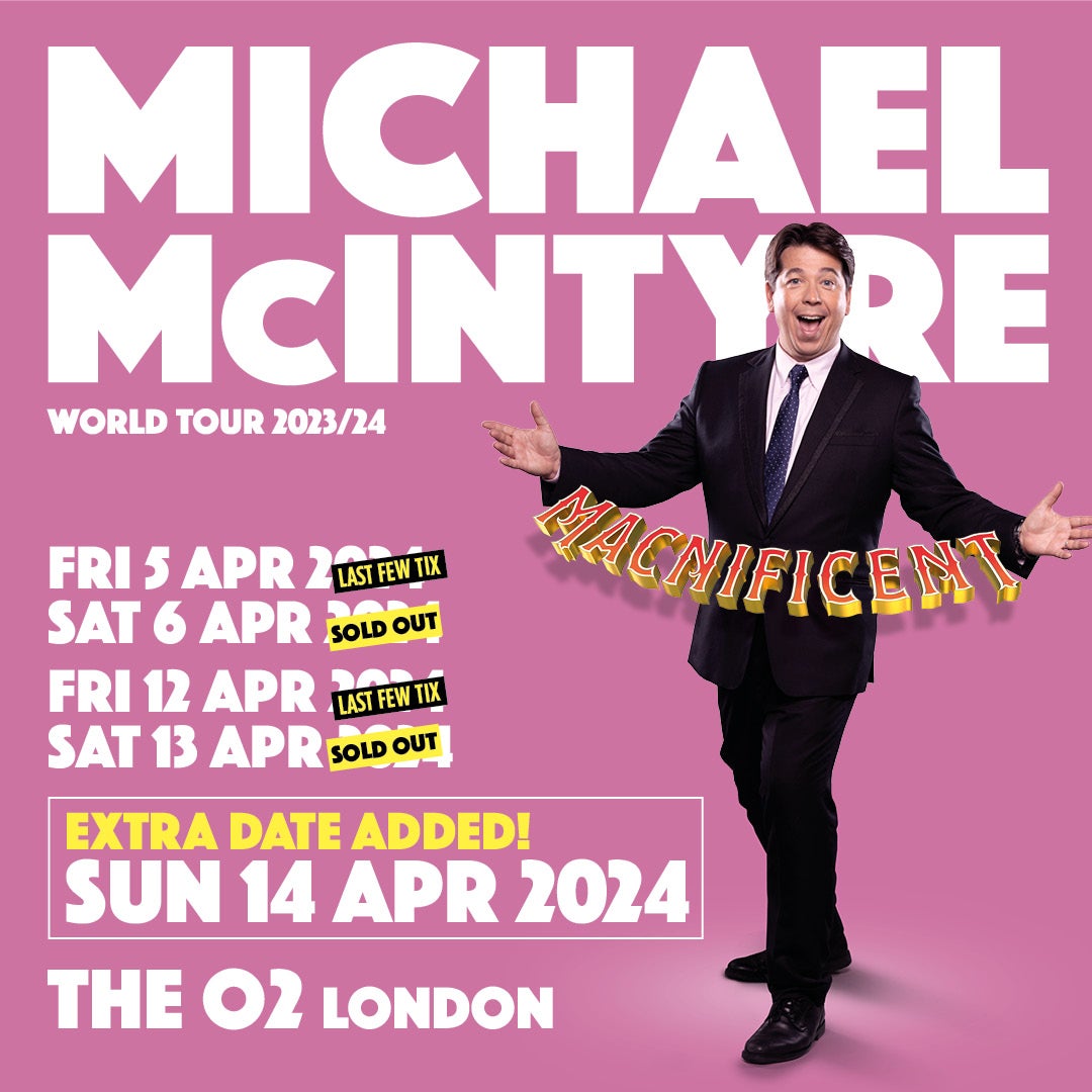 More Info for Michael McIntyre : MACNIFICENT