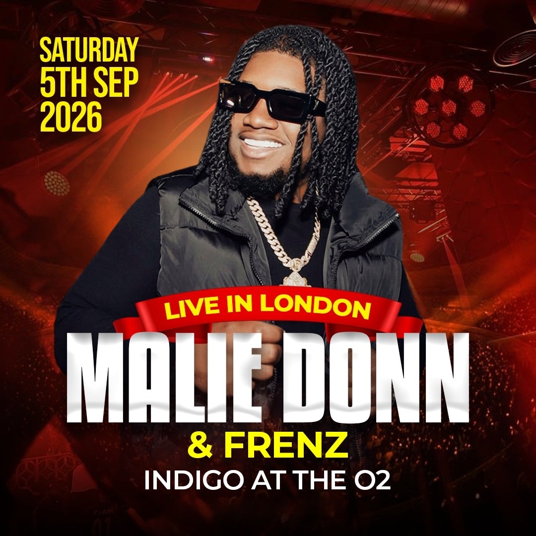 Malie Donn - 5th September 2026 at indigo at The O2