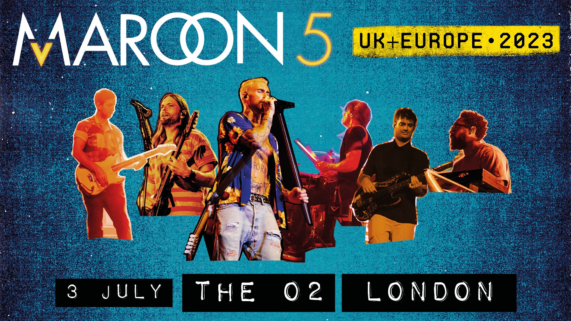 maroon 5 uk europe tour setlist